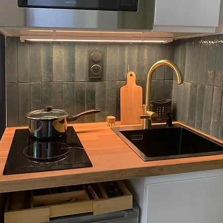 Vue Jardin - Proche Gare Et Hypercentre - Parking Rue Gratuit - Internet Fibre - Machine à Laver Appartement Rouen