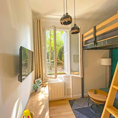 Vue Jardin - Proche Gare Et Hypercentre - Parking Rue Gratuit - Internet Fibre - Machine à Laver *