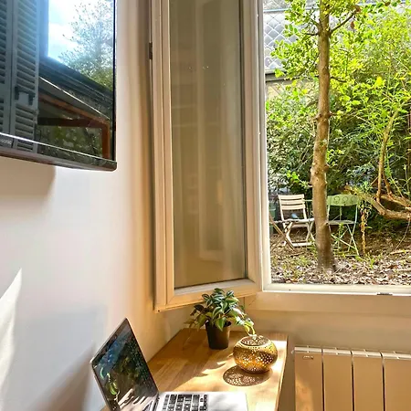 Vue Jardin - Proche Gare Et Hypercentre - Parking Rue Gratuit - Internet Fibre - Machine à Laver Rouen