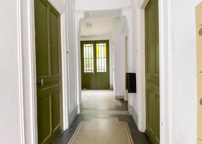 Vue Jardin - Proche Gare Et Hypercentre - Parking Rue Gratuit - Internet Fibre - Machine à Laver Appartement